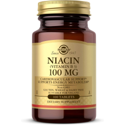 Solgar Niacin (Vitamin B3) 500 mg Vegetable 100 Capsules Solgar Niacin (Vitamin B3) 500 mg Vegetable 100 Capsules