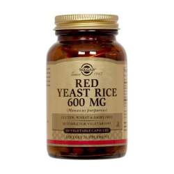 Solgar Red Yeast Rice Vegetable 60 Capsules New Solgar Red Yeast Rice Vegetable 60 Capsules New