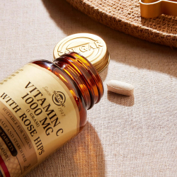 Solgar Vitamin C 1000 Mg, With Rose Hips 100 Tablets Solgar Vitamin C 1000 Mg, With Rose Hips 100 Tablets