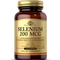 Solgar Selenium 200 mcg  100 Tablets Solgar Selenium 200 mcg  100 Tablets