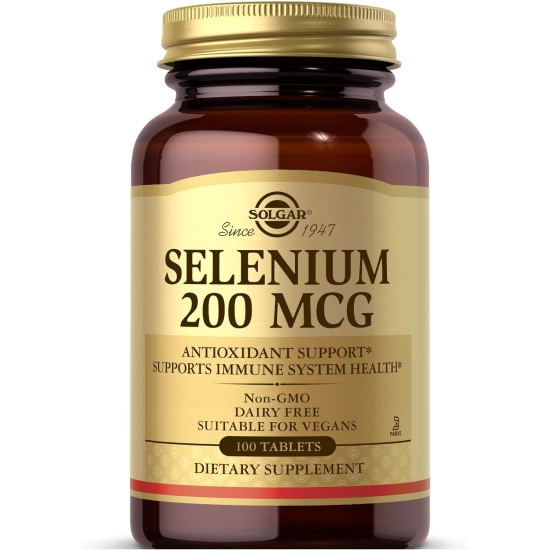 Solgar Selenium 200 mcg  100 Tablets