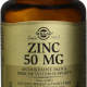 Solgar Zinc 50 Tablets 100's