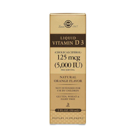 Solgar Liquid Vitamin D3 5000 iu 2 oz