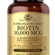 Solgar Biotin 10, 000 Mcg, 120 Vegetable Capsules