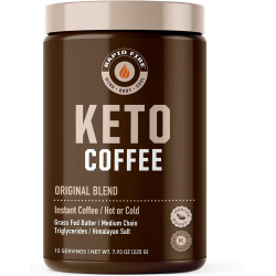 Rapidfire Ketogenic Coffee Original Blend 225g 15 Servings Rapidfire Ketogenic Coffee Original Blend 225g 15 Servings