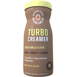 Rapidfire Turbo Creamer French Vanillla 20 Servings 250 g Rapidfire Turbo Creamer French Vanillla 20 Servings 250 g