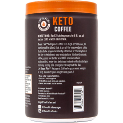 Rapidfire Ketogenic Coffee Hazelnut 225 g 15 Servings Rapidfire Ketogenic Coffee Hazelnut 225 g 15 Servings