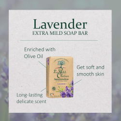 Le Petit Olivier Extra Mild Soap Lavender 250g Le Petit Olivier Extra Mild Soap Lavender 250g