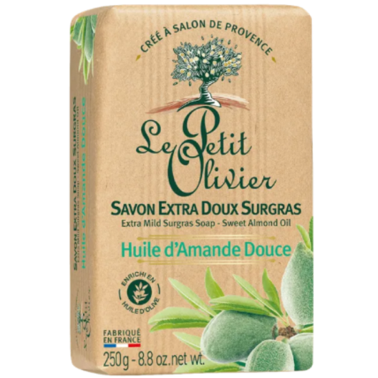 Le Petit Olivier Mild Surgar Soap-Almond Oil 250g
