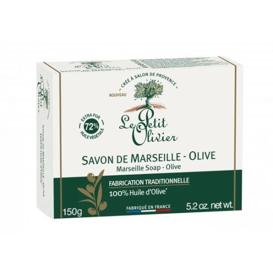 Le Petit Olivier Marseille Soap 100% Olive Oil 150g