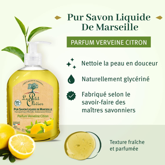 Le Petit Olivier Liquid Soap Lemon Perfume 300ml