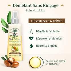 Le Petit Olivier No Rinse Hair Detangler Almond 150ml Le Petit Olivier No Rinse Hair Detangler Almond 150ml