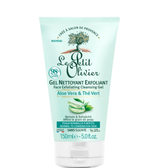 Le Petit Olivier Face Cleans Gel-Aloe & Green Tea 150ml