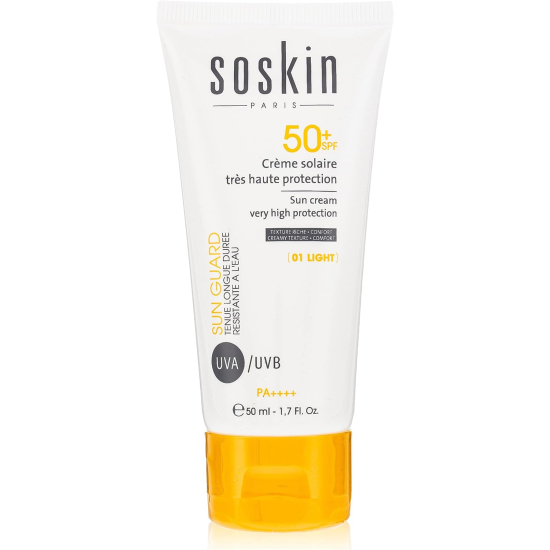 Soskin (SPF 50+) Sun Cream Protection 01 Light 50 ml