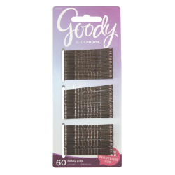Goody 2" Bobby Pins Brown 60 pcs Goody 2" Bobby Pins Brown 60 pcs