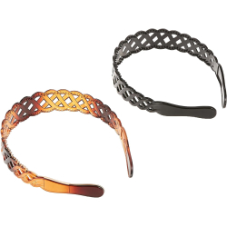 Goody Women Classics Basket Weave Headband 2 pcs Goody Women Classics Basket Weave Headband 2 pcs