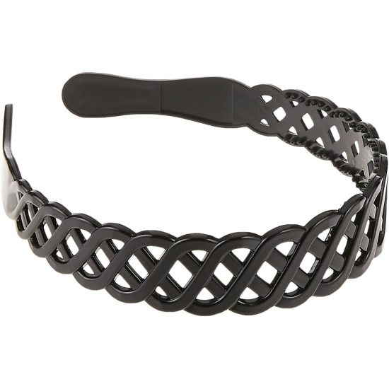 Goody Women Classics Basket Weave Headband 2 pcs