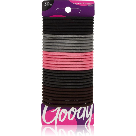 Goody Women's Ouchless Braided Elastics Cherry Blossom 30pcs