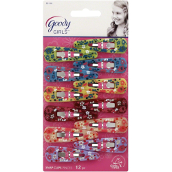 Goody Girls Classics Floral Pattern Contour Clip 12 pcs Goody Girls Classics Floral Pattern Contour Clip 12 pcs