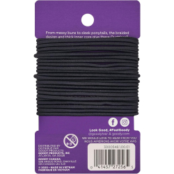 Goody Women Ouchless Black 2mm Elastics 29 pcs Goody Women Ouchless Black 2mm Elastics 29 pcs