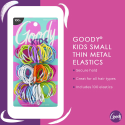 Goody Girls Classics Small Thin Metal Elastics 100 pcs Goody Girls Classics Small Thin Metal Elastics 100 pcs