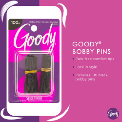 Goody Hair Pins Black 100 pcs Goody Hair Pins Black 100 pcs