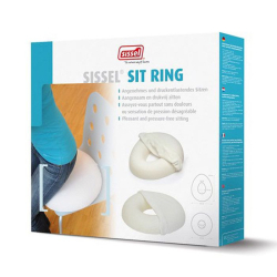 Sissel Sit Ring With Terry Cover White Sissel Sit Ring With Terry Cover White