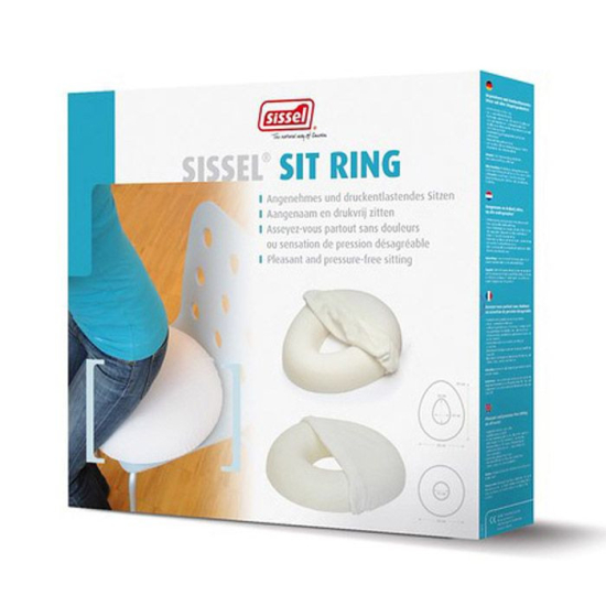 Sissel Sit Ring With Terry Cover White