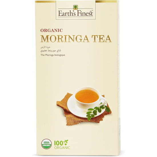 Earth's Finest Organic Moringa Tea 1.5g x 25 Tea Bag