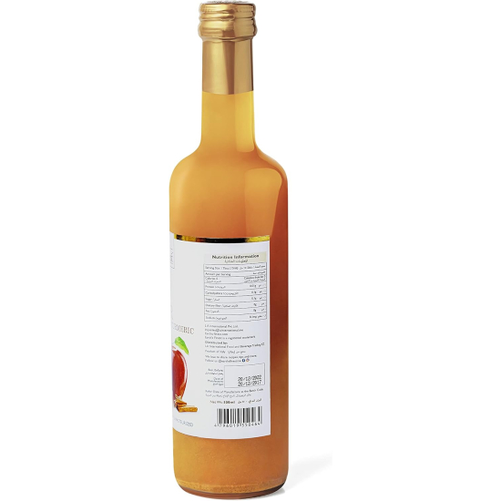 Earth's Finest Organic Apple Cider Vinegar with Cinnamon & Turmeric 500 ml