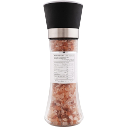 Earths Finest Pink Himalaya Salt-Glass Grinder 200g Earths Finest Pink Himalaya Salt-Glass Grinder 200g