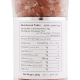 Earths Finest Pink Himalaya Salt-Glass Grinder 200g