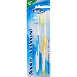 Beauty Formula Smokers Toothbrush 2 Pack Beauty Formula Smokers Toothbrush 2 Pack