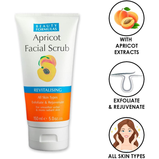 Beauty Formula Face Scrub Apricot 150 ml