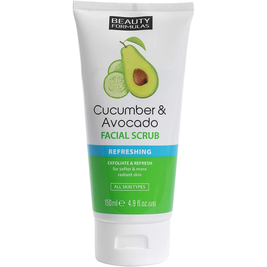 Beauty Formula Face Scrub Cucumber + Avocado 150 ml