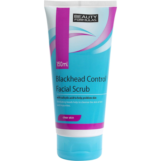 Beauty Formula Clear Skin Blackhead Control Facial Scrub 150 ml