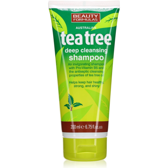 Beauty Formulas Tea Tree Shampoo 200 ml