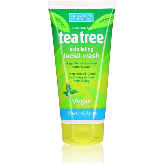 Beauty Formulas Tea Tree Facial Wash 150 ml