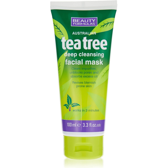 Beauty Formulas Tea Tree & Nbsp;Face Mask 100 ml