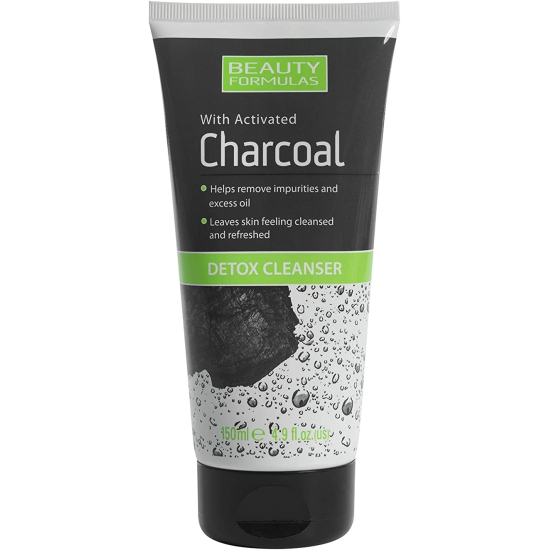 Beauty Formulas Charcoal Detox Cleanser 150 ml