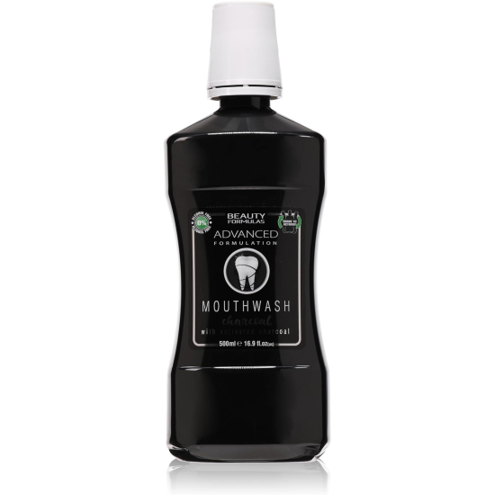 Beauty Formulas Advanced Formulation Charcoal Mouthwash 500 ml