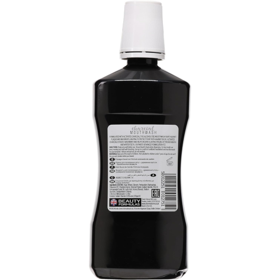 Beauty Formulas Advanced Formulation Charcoal Mouthwash 500 ml