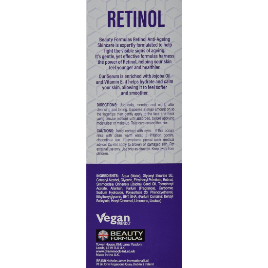 Beauty Formulas Retinol Serum 30ml