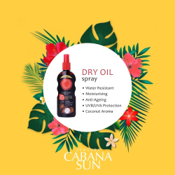 Cabana Sun Spf 15 Dry Oil Spray 200 ml Cabana Sun Spf 15 Dry Oil Spray 200 ml