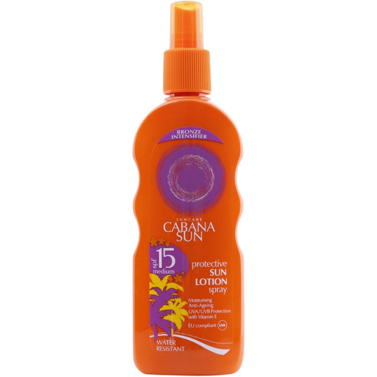 Cabana Sun Protective Spf 15 Sun Lotion Spray 200 ml