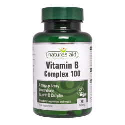 Natures Aid Vitamin B Complex 60's Tablet Natures Aid Vitamin B Complex 60's Tablet