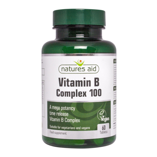 Natures Aid Vitamin B Complex 60's Tablet