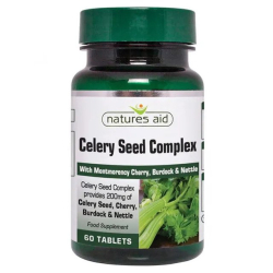 Natures Aid Celery Seed Complex 60 Tablets Natures Aid Celery Seed Complex 60 Tablets