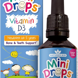 Natures Aid Vitamin D3 400 IU Drops Infant & Children 50 ml Natures Aid Vitamin D3 400 IU Drops Infant & Children 50 ml