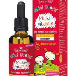 Natures Aid Multi-Vitamin Drops For Infant & Children 50 ml Natures Aid Multi-Vitamin Drops For Infant & Children 50 ml